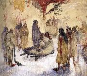 James Ensor Christ and the Lame oil painting